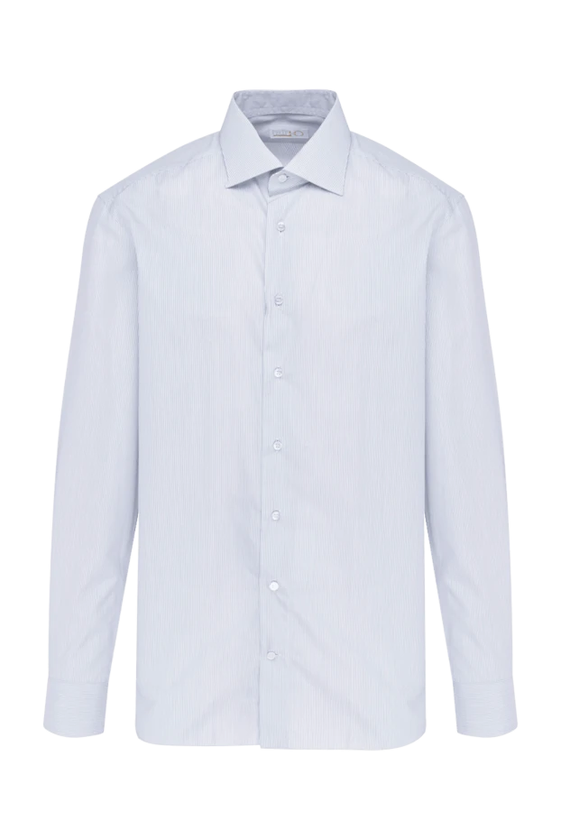 Zilli man white cotton shirt for men купить с ценами и фото 150650 - photo 1