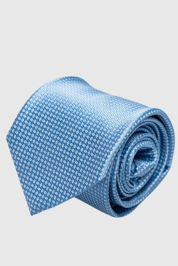 Italo Ferretti man blue silk tie for men купить с ценами и фото 150711 - photo 1