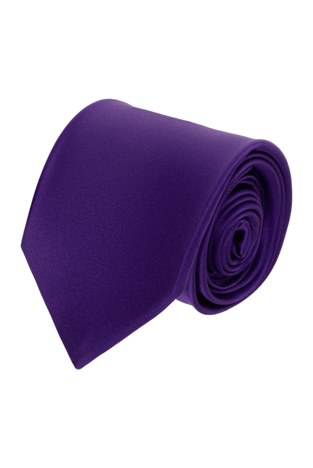 Italo Ferretti man purple silk tie for men купить с ценами и фото 150726 - photo 1