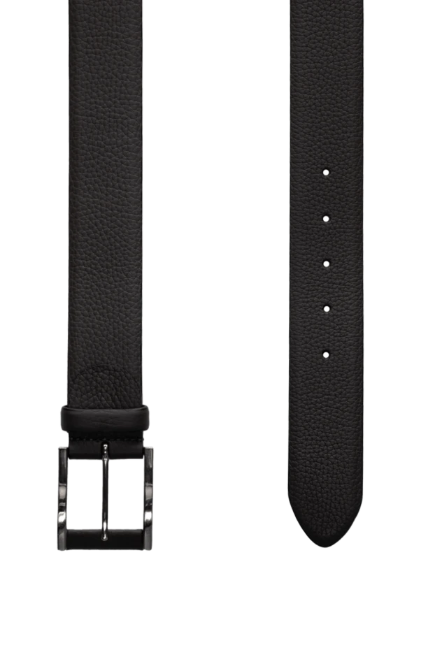 Cesare di Napoli сұр-қоңыр былғары белдік ерлерге арналған 150750 - фото 3