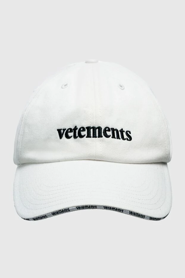 Vetements Әйелдер әйелдерге арналған ақ мақта қалпақ купить с ценами и фото 150840 - фото 1