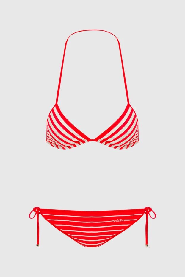 Valentino woman women's red nylon and elastane two-piece swimsuit купить с ценами и фото 150849 - photo 1