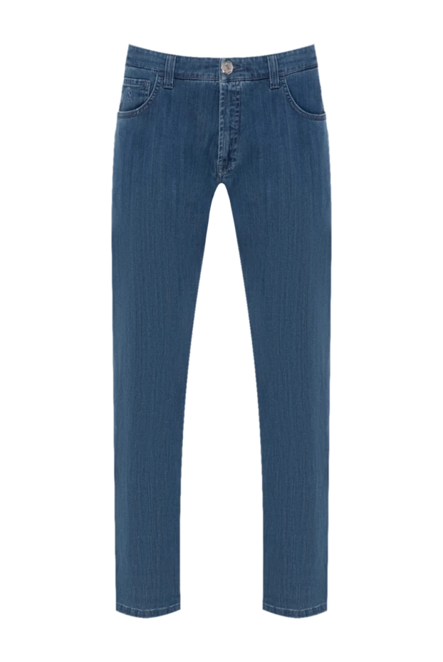Stefano Ricci blue cotton and wool jeans for men 150895 - photo 1