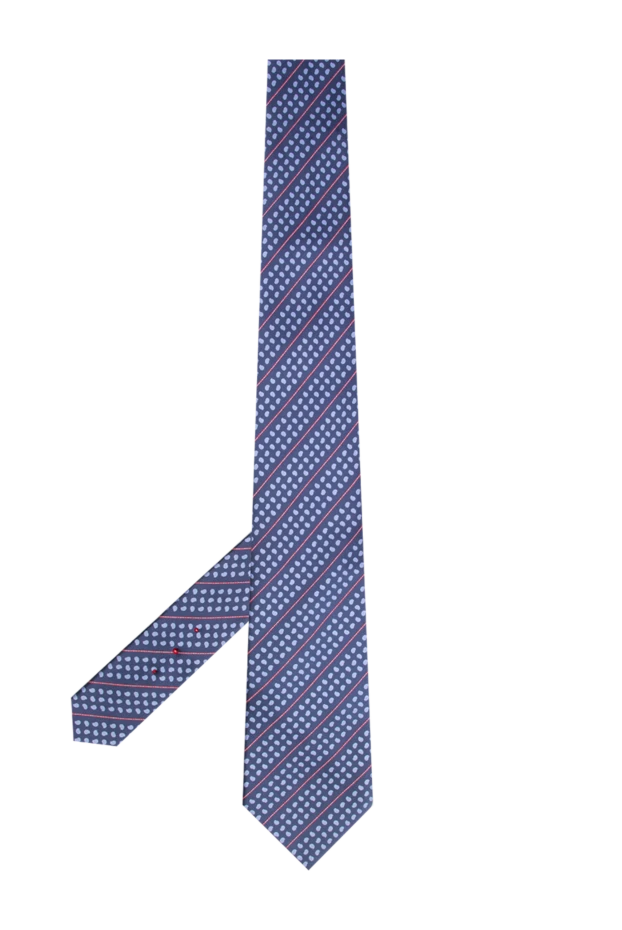 Stefano Ricci галстук из шелка синий мужской 150920 - фото 3