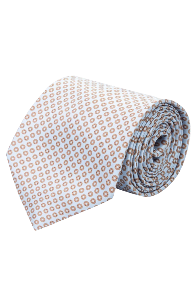 Stefano Ricci галстук из шелка серый мужской 150922 - фото 1