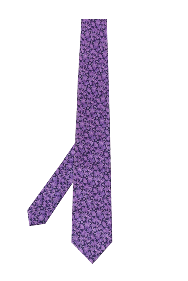 Stefano Ricci tie made of natural silk with a small floral motif 150939 - photo 3