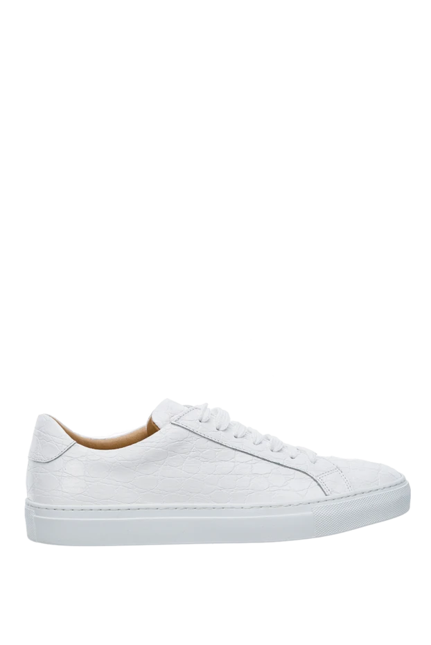 Cesare di Napoli woman white leather sneakers for women купить с ценами и фото 150983 - photo 1