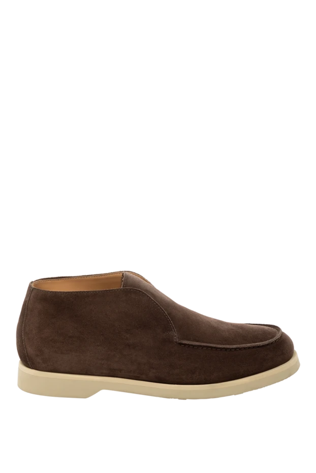 Pellettieri di Parma man brown suede loafers for men купить с ценами и фото 150991 - photo 1