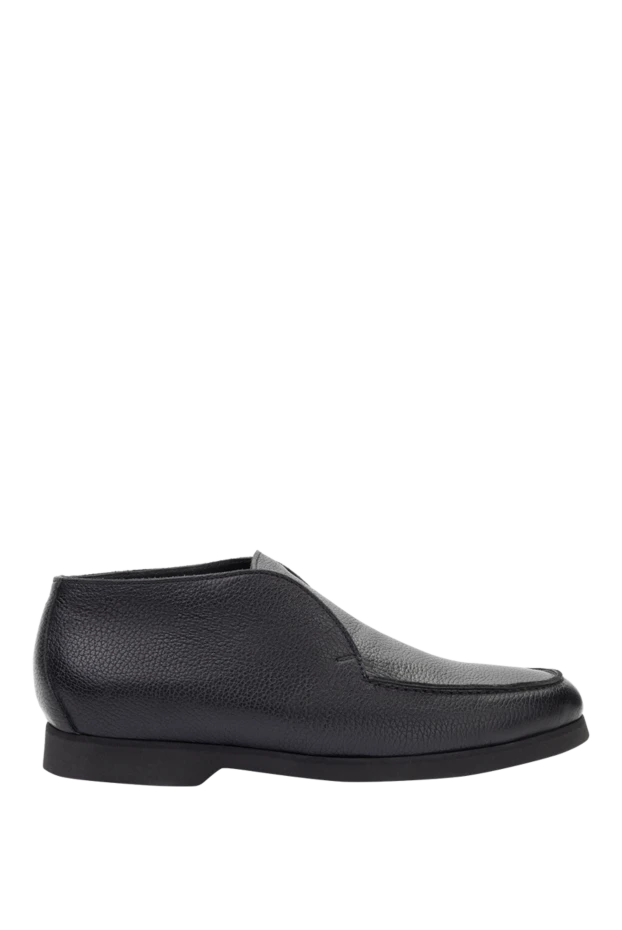 Pellettieri di Parma man black leather loafers for men купить с ценами и фото 150996 - photo 1