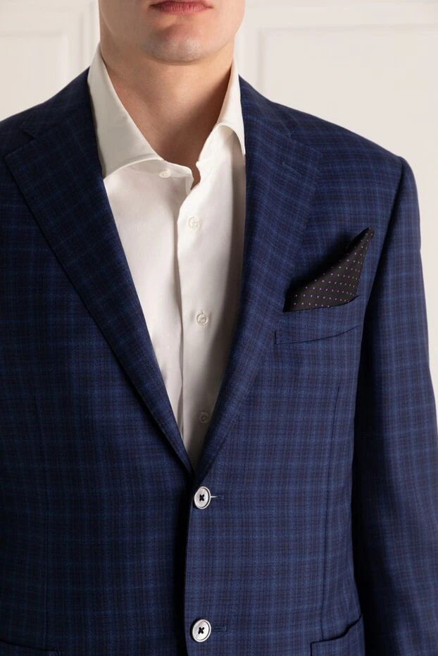 Stefano Ricci пушетте из шелка черная мужская 151024 - фото 2