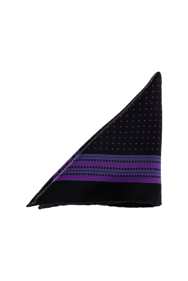 Stefano Ricci пушетте из шелка черная мужская 151024 - фото 3