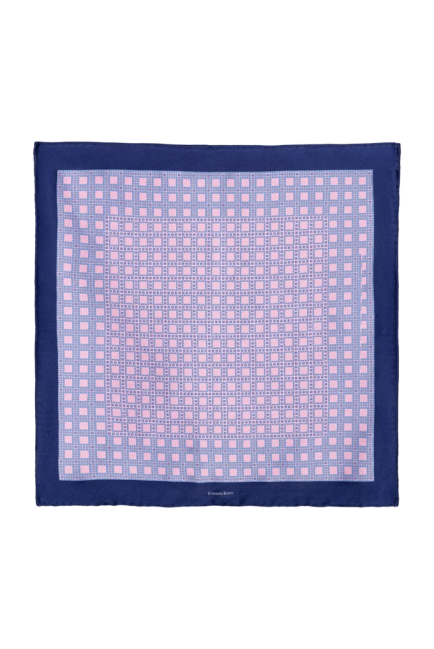 Пушетте из шелка розовая мужская - фото 1