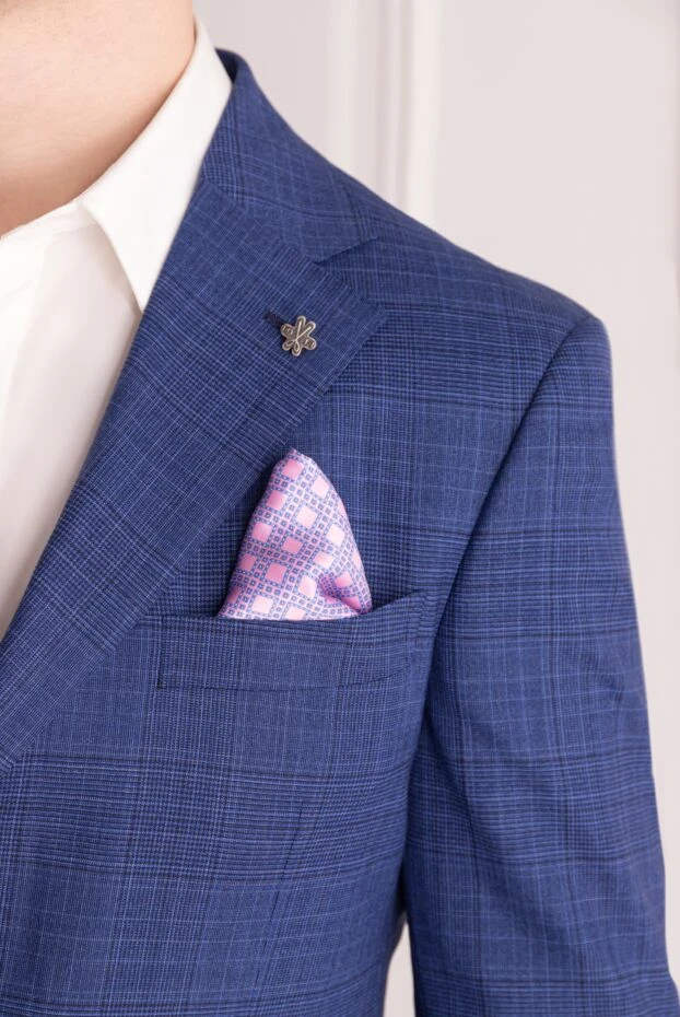 Stefano Ricci пушетте из шелка розовая мужская 151029 - фото 2