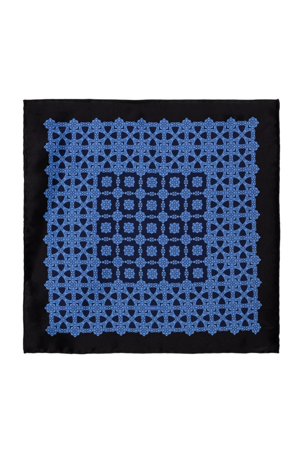 Stefano Ricci пушетте из шелка синий мужской 151030 - photo 2