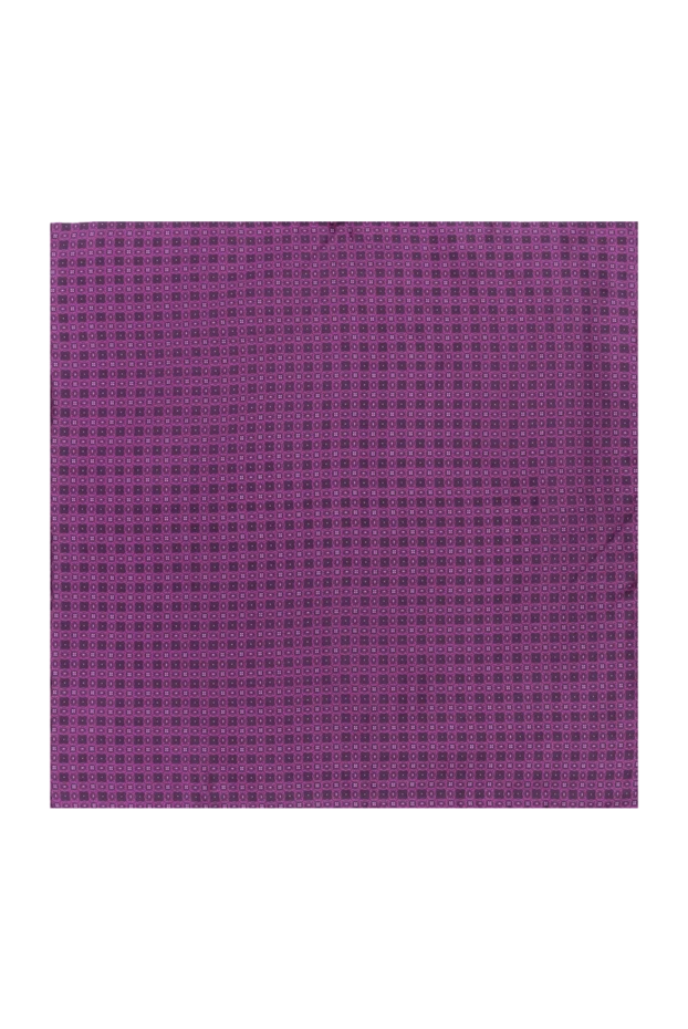 Stefano Ricci пушетте из шелка фиолетовый мужской 151035 - фото 1