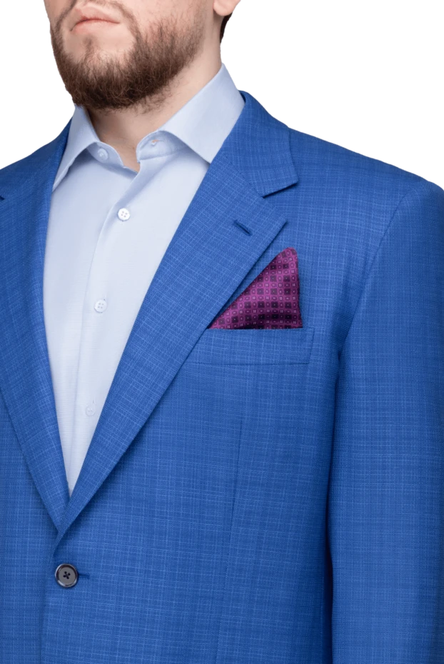 Stefano Ricci пушетте из шелка фиолетовый мужской 151035 - photo 3