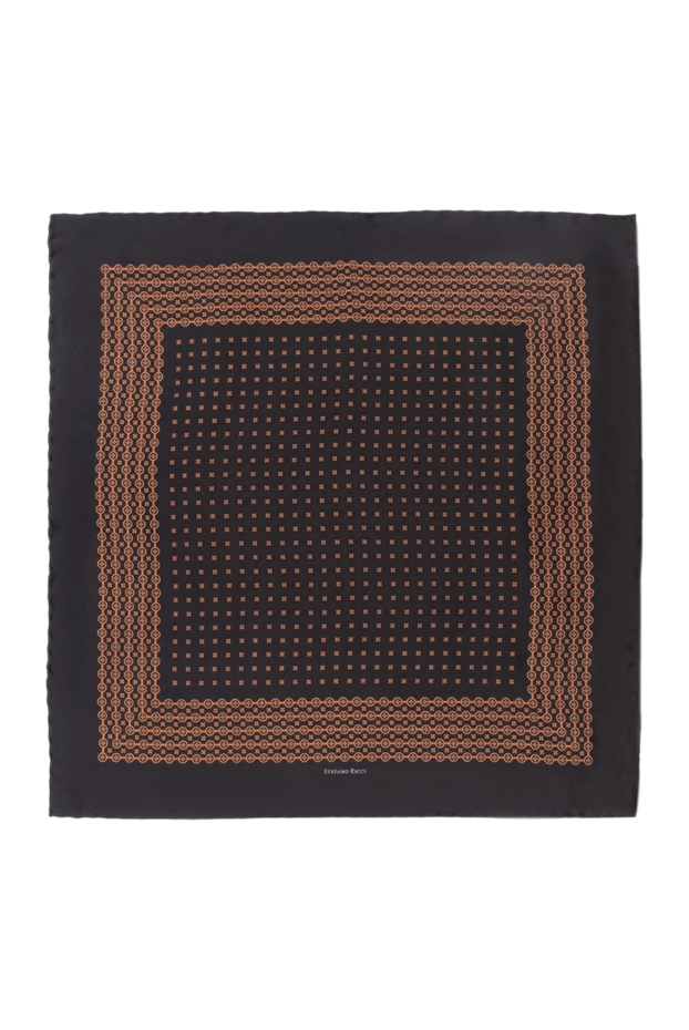 Пушетте из шелка черный мужской - photo 1