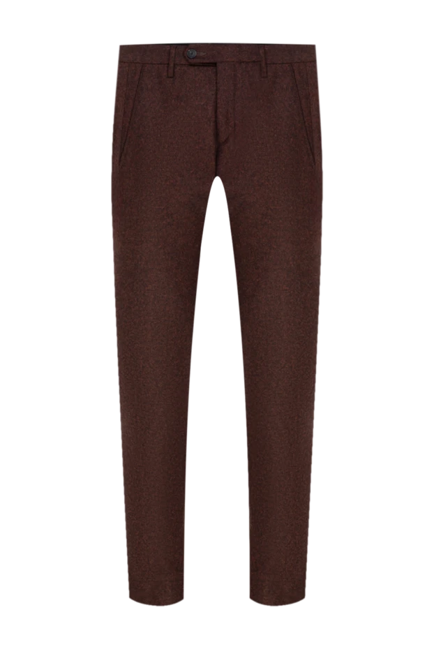 Cesare di Napoli man brown trousers for men купить с ценами и фото 151066 - photo 1