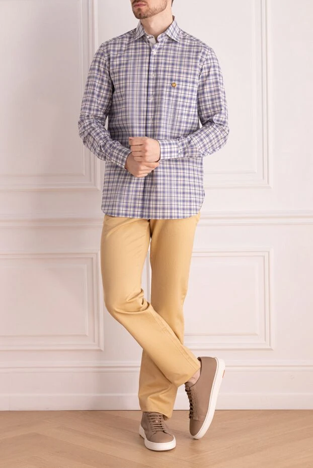 Stefano Ricci сәндік күдері элементтері бар бежевый шалбар
 151076 - фото 2