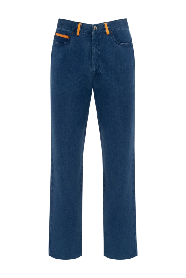 Синие джинсы мужские повседневные хлопок
- фото 1