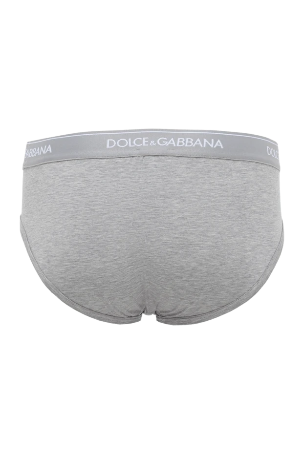 Dolce & Gabbana man men's gray cotton briefs купить с ценами и фото 151158 - photo 2