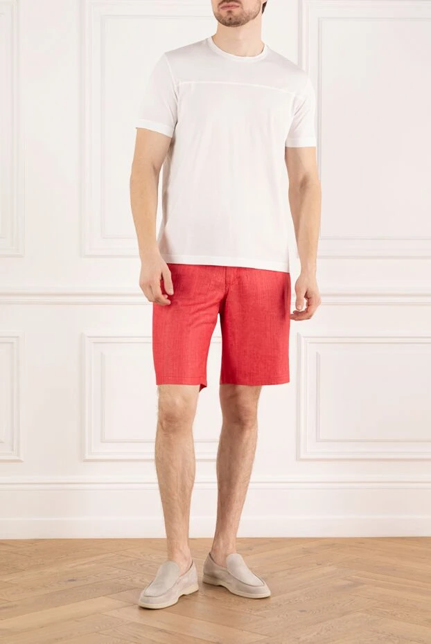 Loro Piana men's white basic t-shirt with a round neck
151186 - photo 2