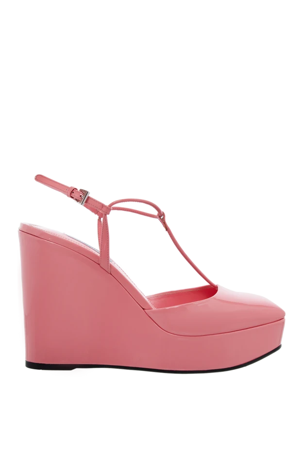 Prada woman pink leather sandals for women купить с ценами и фото 151196 - photo 1