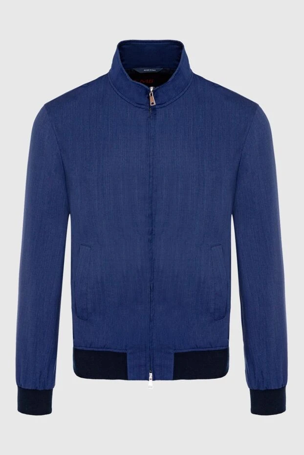 Tombolini man blue wool jacket for men купить с ценами и фото 151225 - photo 1