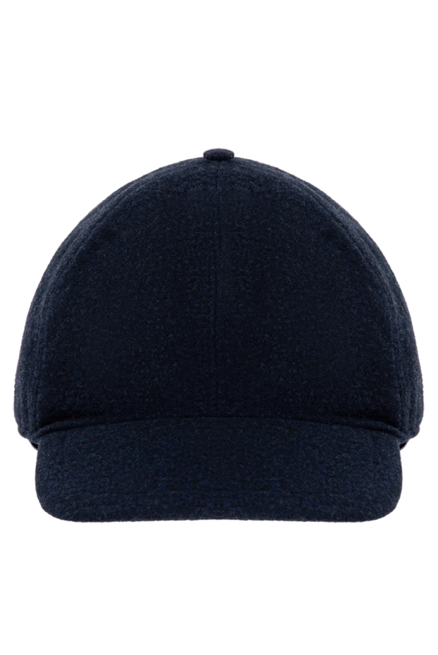 Cortigiani man blue wool cap for men купить с ценами и фото 151236 - photo 1