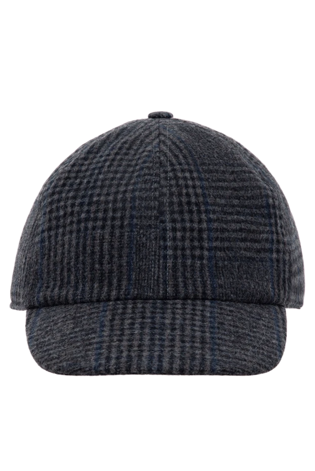 Cortigiani man gray wool cap for men купить с ценами и фото 151237 - photo 1