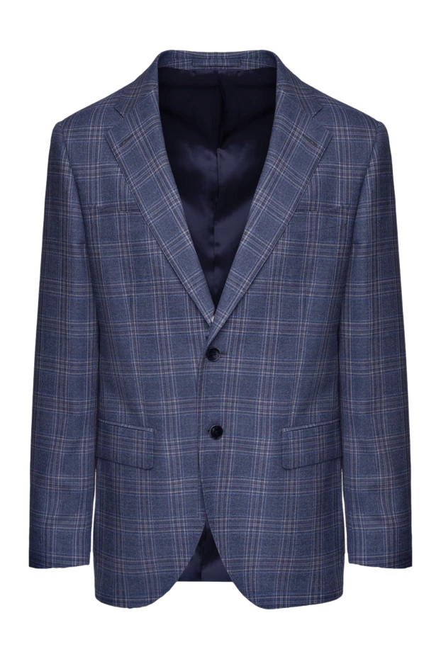 Lubiam man blue wool jacket for men 151331 - photo 1