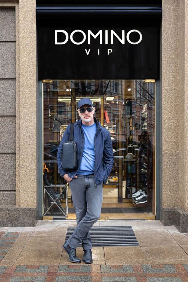 Jacob Cohen джинсы мужские тёмно-серые с винтажным выстиранным эффектом

 151380 - фото 3