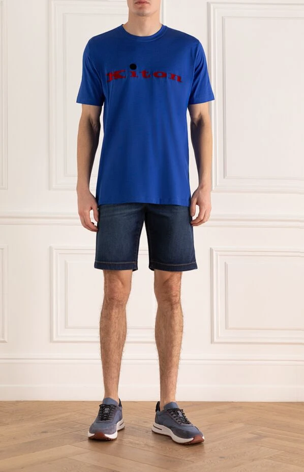 Jacob Cohen man shorts blue for men купить с ценами и фото 151384 - photo 2