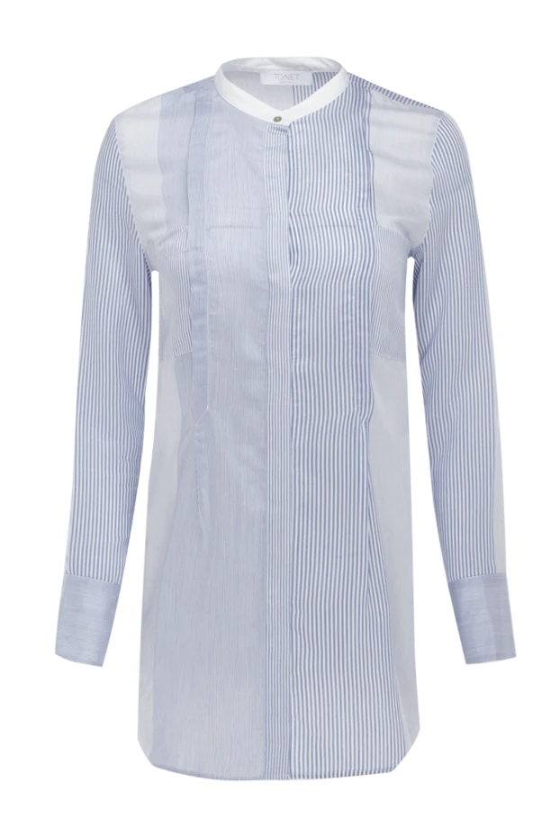 Tonet woman white viscose and silk blouse for women купить с ценами и фото 151414 - photo 1