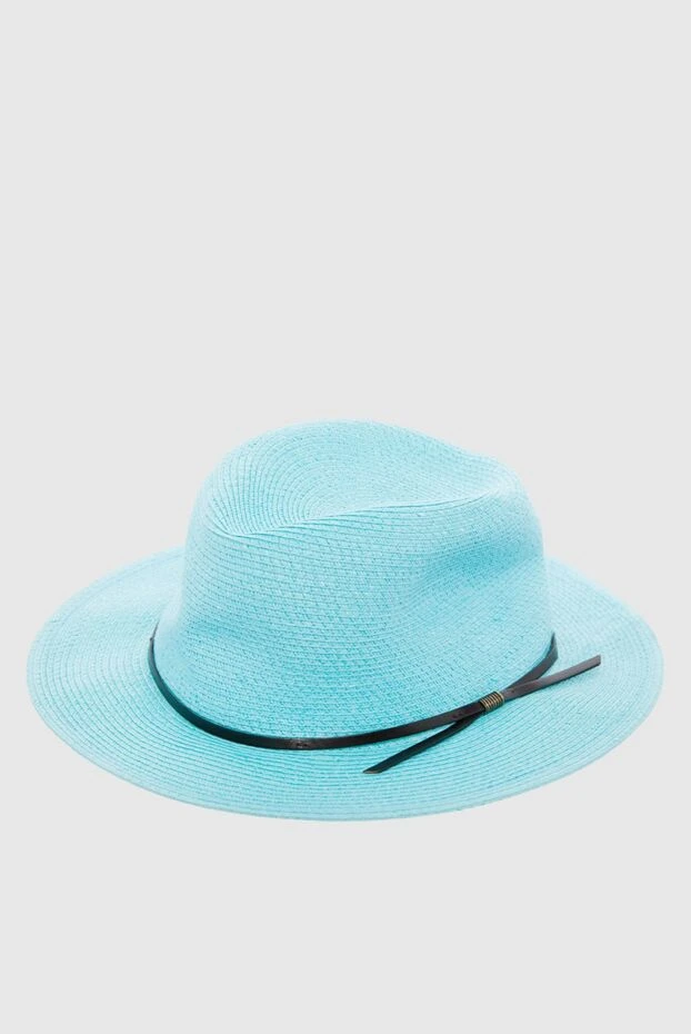MC2 Saint Barth ашық көк шляпа қарама-қарсы сәндік таспамен әйелдерге арналған 151522 - фото 3