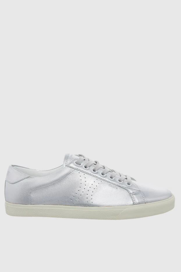 Celine woman gray leather sneakers for women купить с ценами и фото 151658 - photo 1