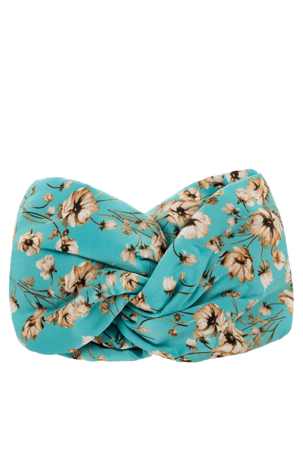 Fleur de Paris woman blue silk headband for women купить с ценами и фото 151719 - photo 1