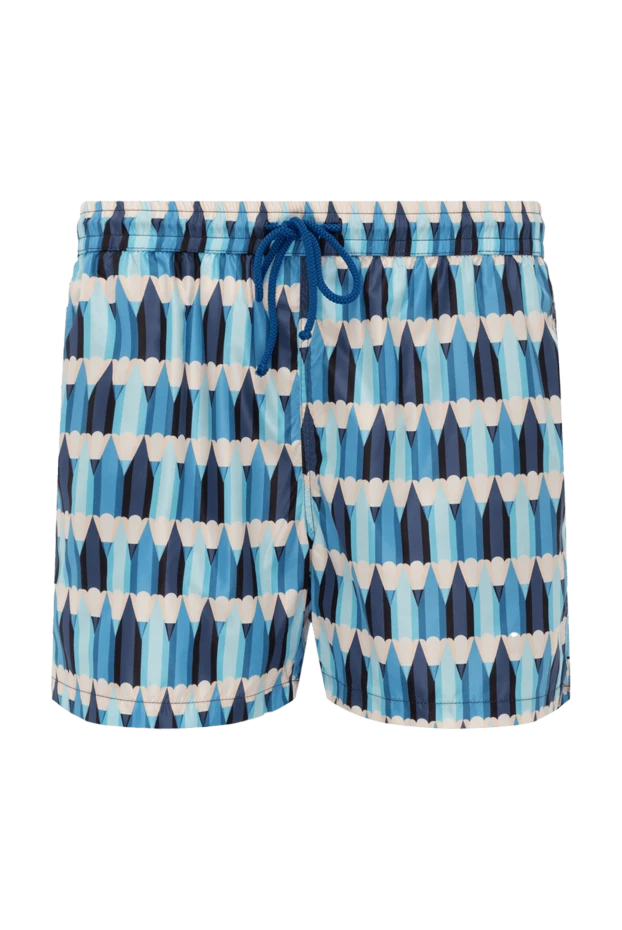 FeFe man blue polyamide beach shorts for men купить с ценами и фото 151734 - photo 1