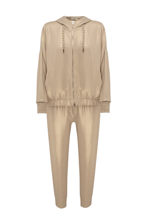 Panicale woman beige women's walking suit made of viscose and elastane купить с ценами и фото 151748 - photo 1