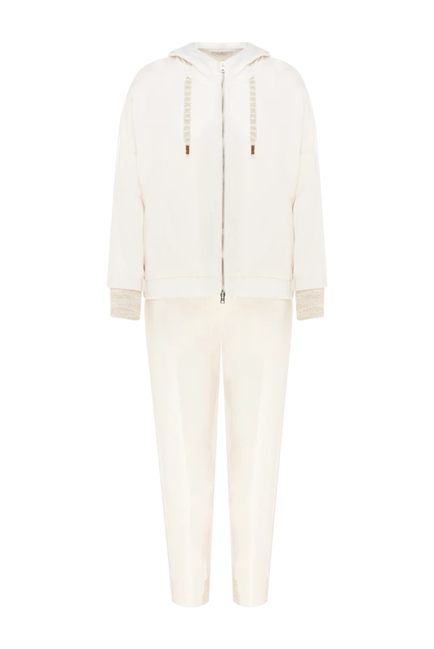 Panicale woman white women's walking suit made of viscose and elastane купить с ценами и фото 151749 - photo 1