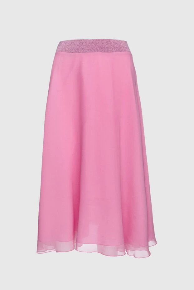 D.Exterior woman pink viscose and polyamide skirt for women купить с ценами и фото 151788 - photo 1