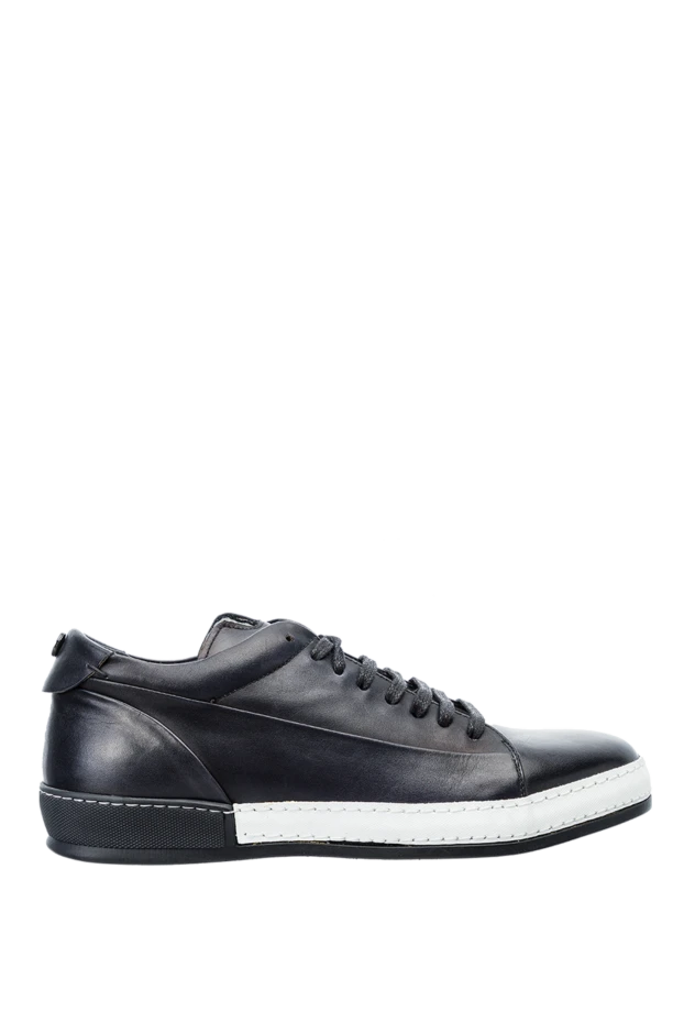 Barrett man black leather sneakers for men купить с ценами и фото 151824 - photo 1