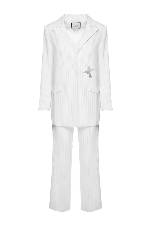 Max&Moi woman women's white trouser suit купить с ценами и фото 151833 - photo 1