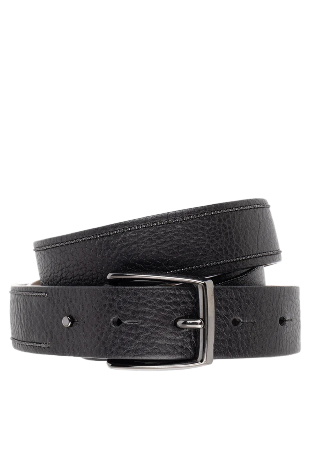 Brunello Cucinelli woman black leather belt for women купить с ценами и фото 151906 - photo 1