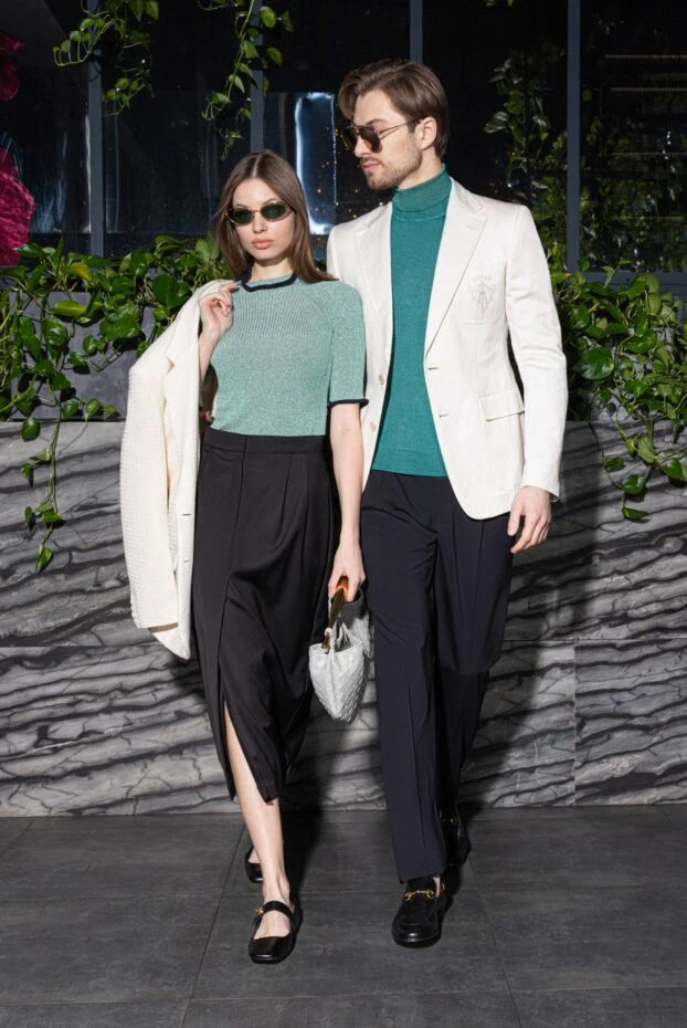 Fleur de Paris black polyester and viscose skirt for women 152080 - photo 2