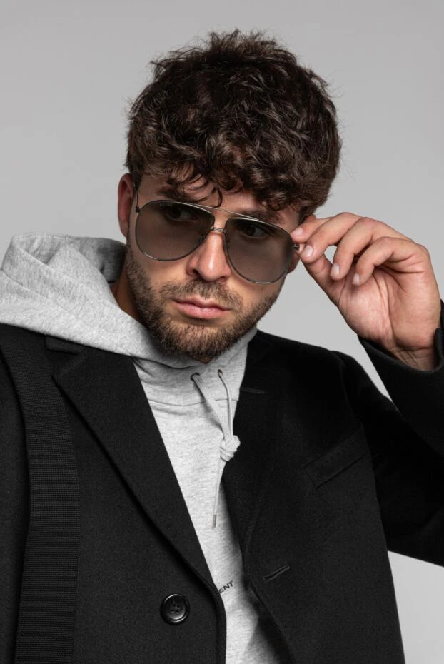 Gucci сұр градиент линзалары бар aviator күннен қорғайтын көзілдірік
 152347 - фото 3