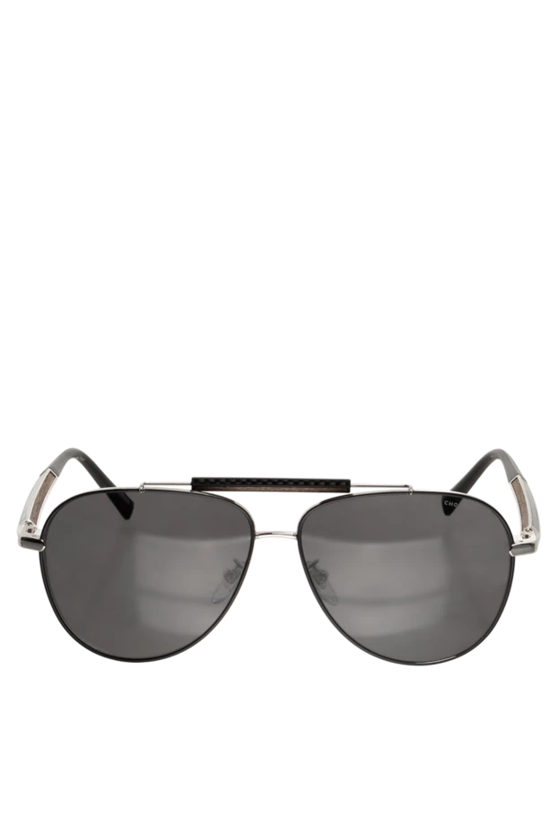 Chopard man sunglasses made of metal and plastic, black, for men купить с ценами и фото 152358 - photo 1