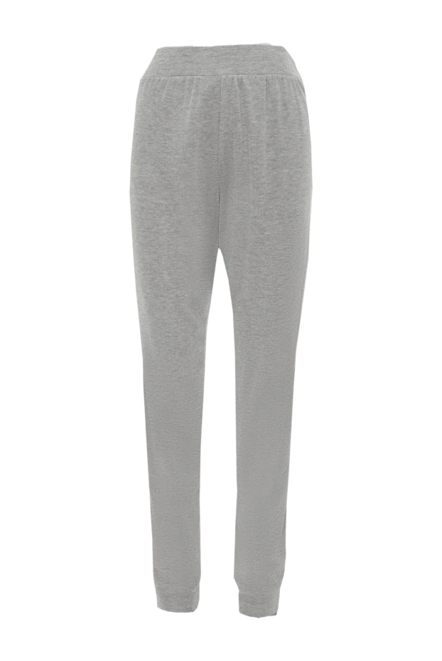 Rocco Ragni woman women's gray viscose and polyamide trousers купить с ценами и фото 152475 - photo 1