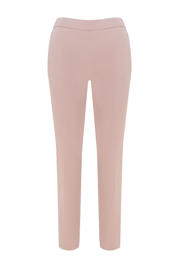 Rocco Ragni woman pink cotton trousers for women купить с ценами и фото 152484 - photo 1