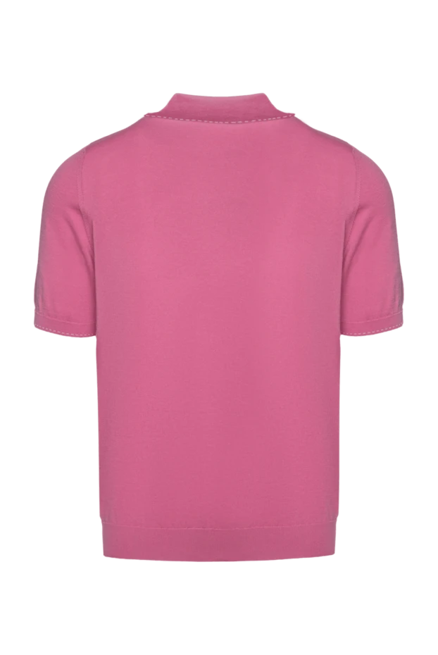 Svevo man cotton polo shirt pink for men купить с ценами и фото 152512 - photo 2